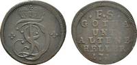 Sachsen-Gotha-Altenburg Cu Heller Friedrich II. 1691-1732