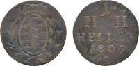 Sachsen-Hildburghausen Cu Heller Friedrich 1784-1826