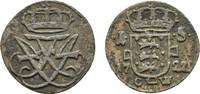 Dänemark Skilling Friedrich IV. 1699-1730