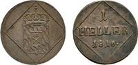 Bayern Cu Heller Maximilian I. Joseph 1806-1825