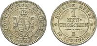 Sachsen-Albertinische Linie Neugroschen Johann 1854-1873 -