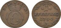 Löwenstein-Wertheim-Rochefort Cu Pfennig Dominik Constantin 1789-1806
