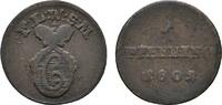 Löwenstein-Wertheim-Rochefort Cu Pfennig Dominik Constantin 1789-1806