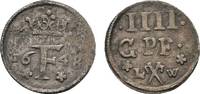 Braunschweig-Lüneburg-Celle 4 Gute Pfennig Friedrich von Celle 1636-1648 -