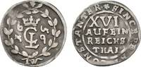 Braunschweig-Lüneburg-Celle 1/16 Taler Christian Ludwig 1648-1665