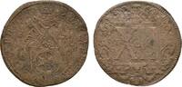 Osnabrück, Bistum Cu 12 Pfennig 1606 Eversburg Domkapitel 1605-1606 Selten. Etwas korrodiert, schön - sehr schön