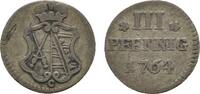 Sachsen-Albertinische Linie 3 Pfennig Friedrich August III. 1763-1806 -