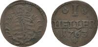 Sachsen-Hildburghausen Cu Heller Ernst Friedrich Karl 1745-1780