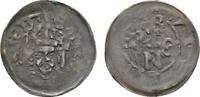 Würzburg, Bistum Pfennig Gerhard von Schwarzburg 1372-1400 -