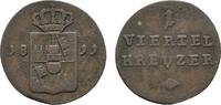 Würzburg, Großherzogtum Cu 1/4 Kreuzer Ferdinand von Österreich 1806-1814