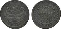 Sachsen-Gotha-Altenburg Cu Heller Friedrich II. 1691-1732