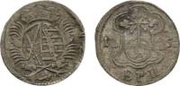 Sachsen-Albertinische Linie Pfennig Friedrich August I. 1694-1733 -