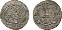 Sachsen-Albertinische Linie Pfennig Friedrich August I. 1694-1733 -