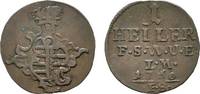 Sachsen-Weimar-Eisenach Cu Heller Anna Amalia 1758-1775
