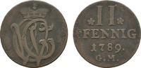 Trier, Erzbistum Cu 2 Pfennig Clemens Wenzel von Sachsen 1768-1794