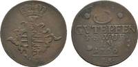 Sachsen-Weimar-Eisenach Cu 3 Gute Pfennig Anna Amalia 1758-1775