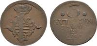 Sachsen-Weimar-Eisenach Cu 3 Gute Pfennig Anna Amalia 1758-1775
