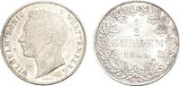 Württemberg 1/2 Gulden Wilhelm I. 1816-1864 -