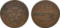 Hessen-Darmstadt Cu Pfennig Ludwig I. 1806-1830 -