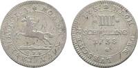 Lauenburg 4 Schilling Georg II. von Hannover 1727-1760 -