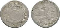 Hessen-Kassel Albus 1673 IGB Karl 1670-1730 Kl. Prägeschwäche, sehr schön