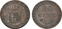 Westfalen, Königreich 20 Centimes Hieronymus Napoleon 1807-1813