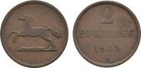Braunschweig-Wolfenbüttel Cu 2 Pfennig Wilhelm 1831-1884 -