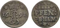 Hildesheim, Bistum 4 Pfennig Jobst Edmund von Brabeck 1688-1702