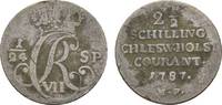 Schleswig-Holstein, Königliche Linie 2 1/2 Schilling Christian VII. 1766-1808