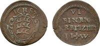Württemberg Cu Heller Friedrich Karl 1677-1693 -