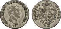 Württemberg 3 Kreuzer Wilhelm I. 1816-1864 -