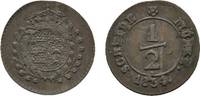 Württemberg 1/2 Kreuzer Wilhelm I. 1816-1864