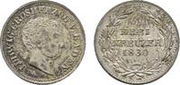 Baden-Durlach 3 Kreuzer Ludwig 1818-1830 -