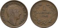 Baden-Durlach Cu Kreuzer Leopold 1830-1852