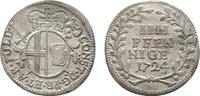 Fulda, Bistum 4 Pfennig Constantin von Buttlar 1714-1726 -