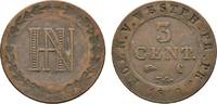 Westfalen, Königreich Cu 3 Centimes Hieronymus Napoleon 1807-1813 -