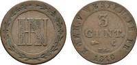 Westfalen, Königreich Cu 3 Centimes Hieronymus Napoleon 1807-1813 -