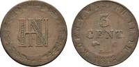 Westfalen, Königreich Cu 3 Centimes Hieronymus Napoleon 1807-1813 -