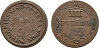 Mecklenburg-Wismar, Stadt Cu 3 Pfennig -