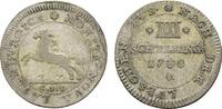 Lauenburg 4 Schilling Georg II. von Hannover 1727-1760 -
