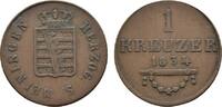 Sachsen-Meiningen Cu Kreuzer Bernhard Erich Freund 1803-1866 -
