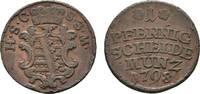 Sachsen-Coburg-Saalfeld Cu Pfennig Ernst Friedrich 1764-1800 -