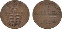 Sachsen-Coburg-Saalfeld Cu Heller Ernst 1806-1826 -