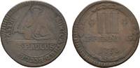 Münster, Domkapitel Cu 3 Pfennig -
