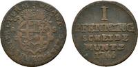 Paderborn, Bistum Cu Pfennig Wilhelm Anton von Asseburg 1763-1782 -