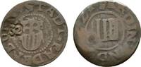 Paderborn, Stadt Cu 4 Pfennig -