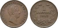 Baden-Durlach Cu Kreuzer Leopold 1830-1852 -