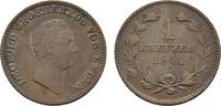 Baden-Durlach Cu Kreuzer Leopold 1830-1852 -