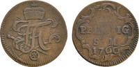 Mainz, Erzbistum Cu 2 Pfennig Johann Friedrich Karl Graf von Ostein 1743-1763 -
