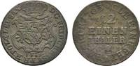 Sachsen-Albertinische Linie 1/12 Taler Friedrich Christian 1763 -